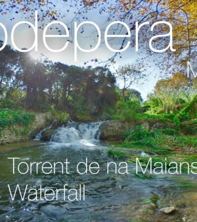 Mallorca 360º Capdepera Torrent de na Maians Waterfall 4K VR
