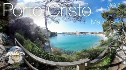 Mallorca 360º Porto Cristo Upper Sea Walk Opposite the Port 4K VR