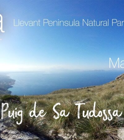Mallorca 360º Sa Tudossa Mountain Peak Llevant Peninsula Natural Park Alcudia Bay View 4K VR