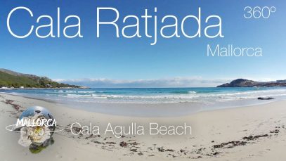 Mallorca 360 Cala Agulla Beach Cala Ratjada in 360º VR 4K