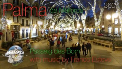 Mallorca 360 Passeig des Born in Palma 360º 4K w music