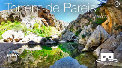 Torrent de Pareis video 4 in 360º VR 4K Mallorca 360
