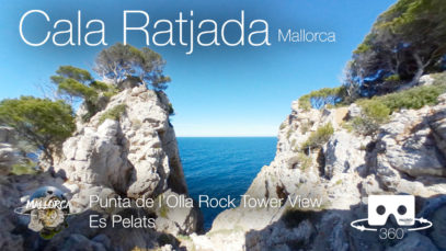 Punta de l’Olla Es Pelats Cala Ratjada in 360º VR