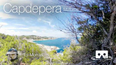 Mallorca 360 Es Morràs point sea view in 360 VR