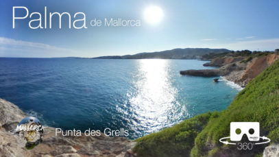 Punta des Grells in Palma de Mallorca in 360º VR 4K