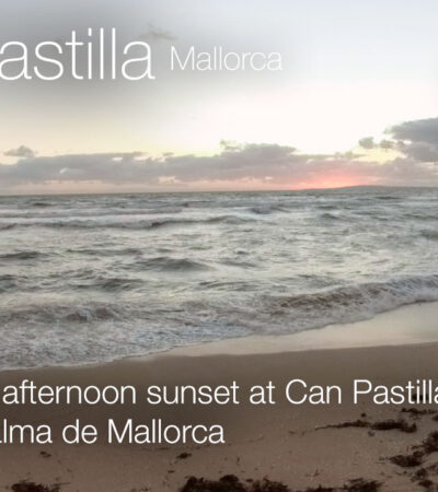 Mallorca 360 Sunset at Can Pastilla Beach Palma de Mallorca in 360º VR 5K