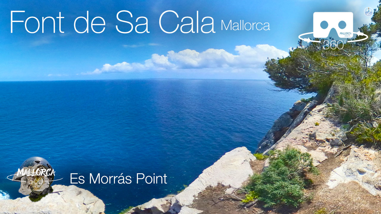 Mallorca 360 Es Morrás Point Font de Sa Cala in 360º VR 4K