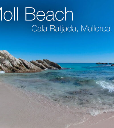 Son Moll Beach Cala Ratjada Mallorca in 360º VR 5K