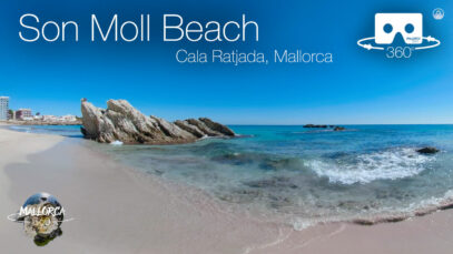 Relax at Son Moll Beach Cala Ratjada Mallorca in 360º VR 5K