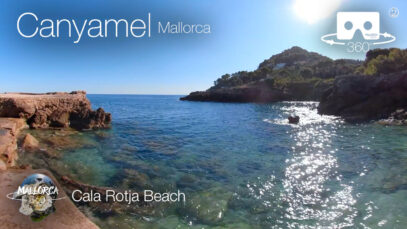 Relax at Cala Rotja Beach in 360º VR 5K | Mallorca 360