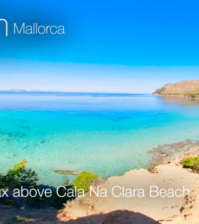 Relax above Cala Na Clara Beach in Betlem Mallorca in 360º VR 5K | Mallorca 360