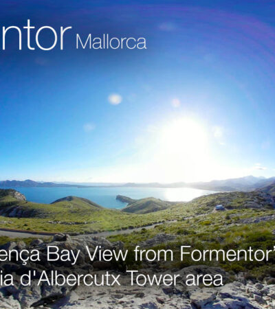 Pollença Bay View from Formentor Tower in 360º VR 4K | Mallorca 360