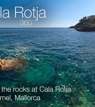 Mallorca 360 Relax by the sea at Cala Rotja in Canyamel Mallorca in 360º VR 5K