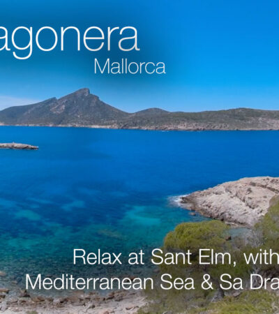 Relax with Sa Dragonera Island & the Mediterranean Sea at Sant Elm in 360º VR 5K | Mallorca 360