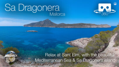 Sa Dragonera Island Mediterranean Sea View Sant Elm in 360º VR 5K | Mallorca 360