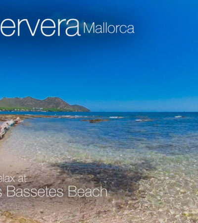 Ses Bassetes beach in Son Servera in 360º VR 5K | Mallorca 360