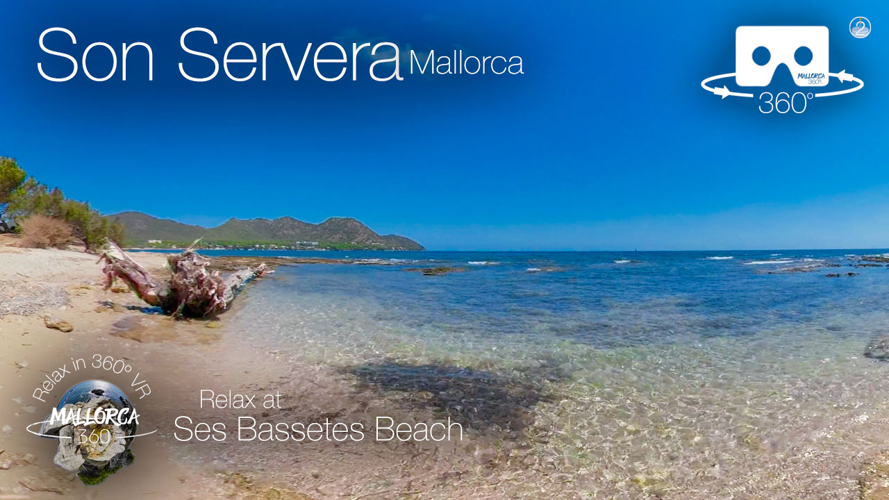 Ses Bassetes Beach Mallorca in 360º VR 5K