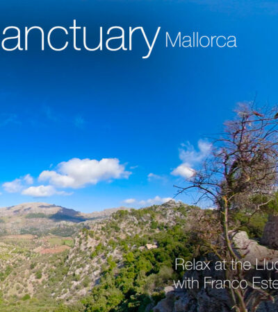 Relax at the Lluc Sanctuary Cross with Franco Esteve’s song, Lament, at Escorca, Mallorca in 360º VR 5K