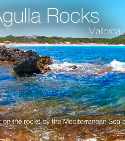 Relax on the Rocks by the Sea at Cala Agulla in 360º VR 5K | Mallorca 360