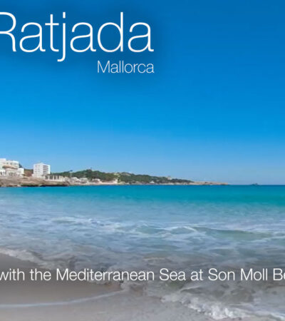 Relax at a Mediterranean Beach in Son Moll Cala Ratjada in 360º VR 5K