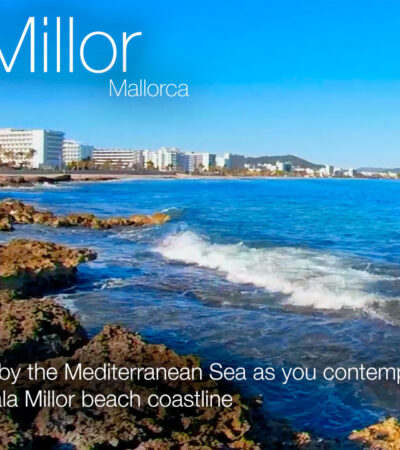 Cala Millor Relax at Es Morràs with the sea in Mallorca in 360º VR 5K