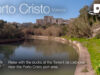 Torrent de Llabrona water torrent with ducks in Porto Cristo, Mallorca in 360º VR 5K
