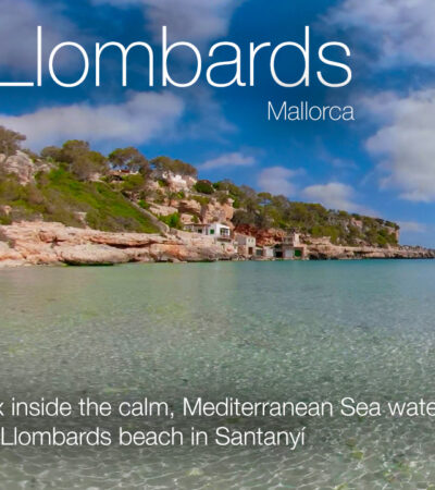 Cala Llombards Beach in Santanyí, Mallorca in 360º VR 5K