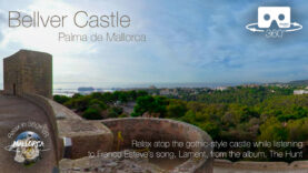 Relax at Bellver Castle with Franco Esteve’s song, Lament, in Palma de Mallorca in 360º VR 5K