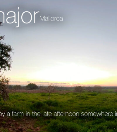 Relax by a Llucmajor Farm at sunset in Llucmajor, Mallorca in 360º VR 5K