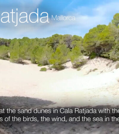 Sand Dunes in Cala Ratjada, Mallorca in 360º VR