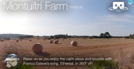 Relax on a Montuïri Farm with Franco Esteve’s music in Montuïri, Mallorca in 360º VR